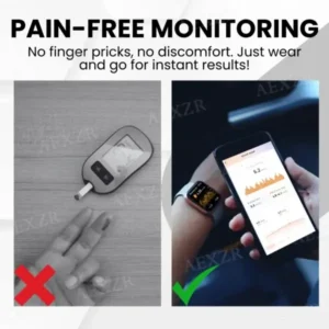 Winter Sale Glycenx™ AI Blood Glucose Monitoring Wristband